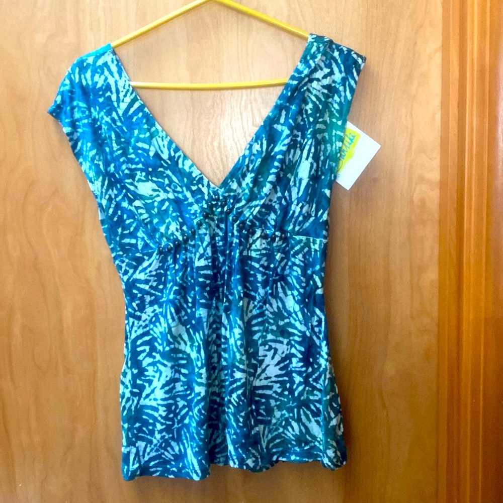 Sabrina Batik Womens Top Size Medium
